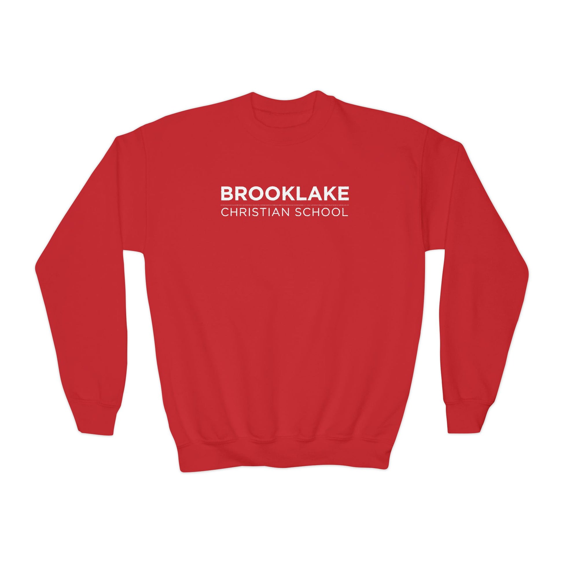 Brooklake Christian School Youth Crewneck Sweatshirt