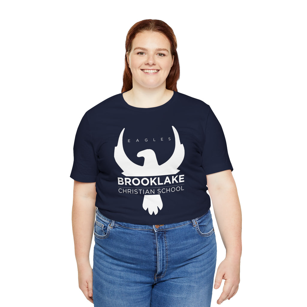 Adult Brooklake Christian School Eagles Unisex Tee, School Spirit Shirt, Casual Wear, Back to School, Gift for Students, Team Apparel