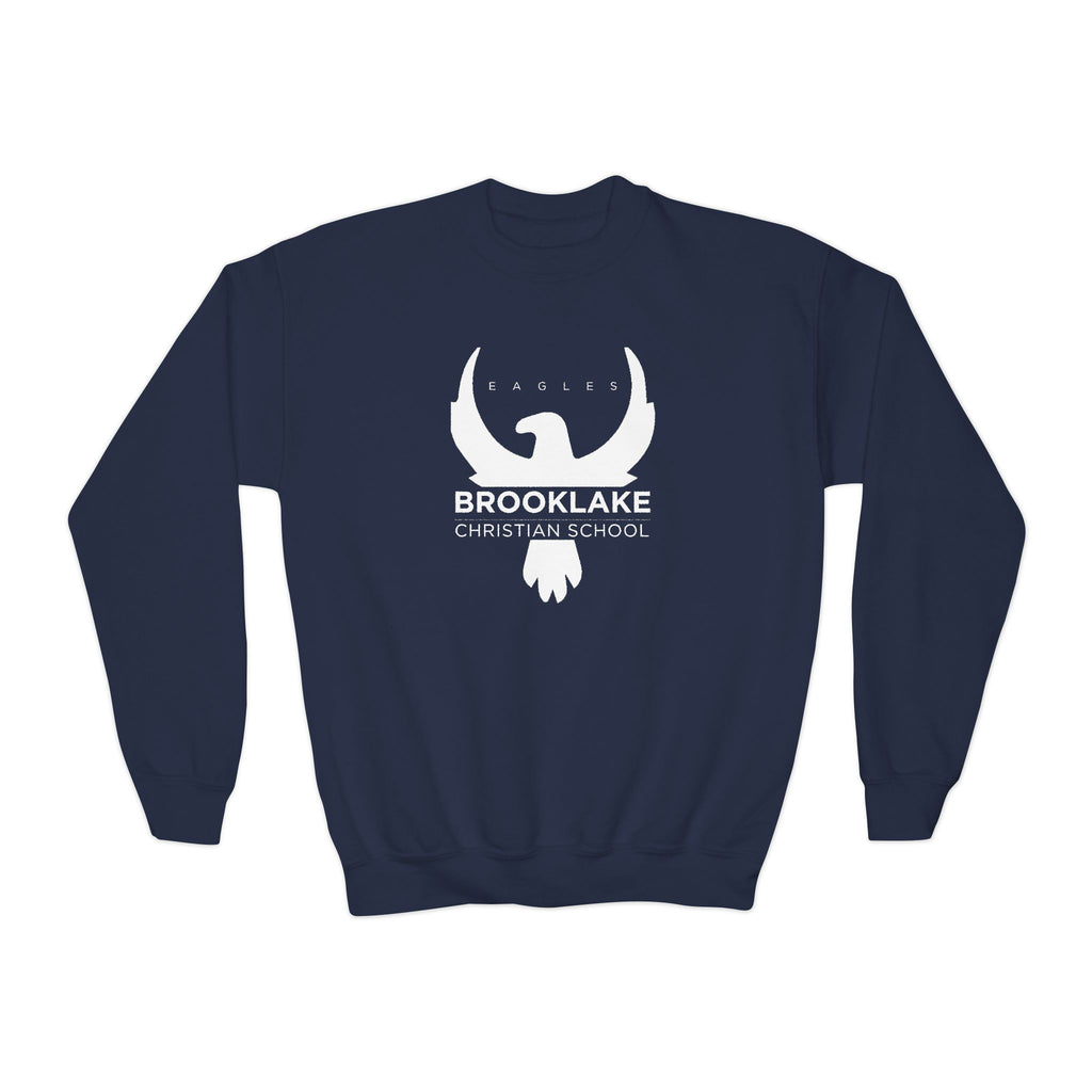 Brooklake Christian School Youth Crewneck Sweatshirt