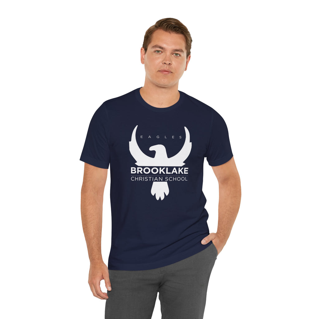 Adult Brooklake Christian School Eagles Unisex Tee, School Spirit Shirt, Casual Wear, Back to School, Gift for Students, Team Apparel