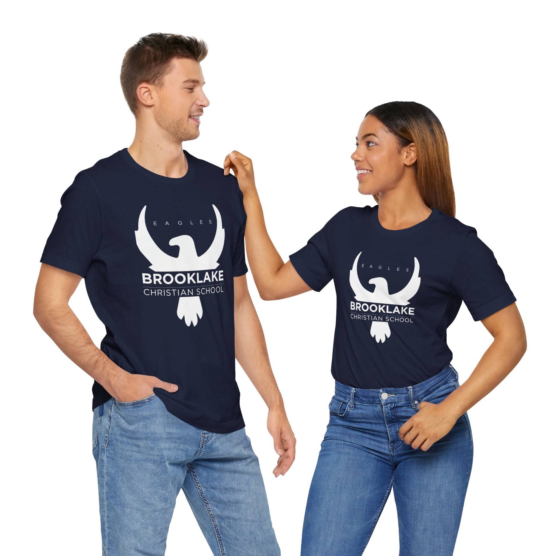 Adult Brooklake Christian School Eagles Unisex Tee, School Spirit Shirt, Casual Wear, Back to School, Gift for Students, Team Apparel