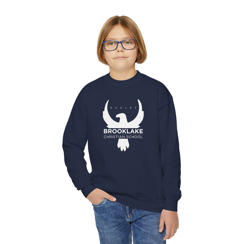 Brooklake Christian School Youth Crewneck Sweatshirt