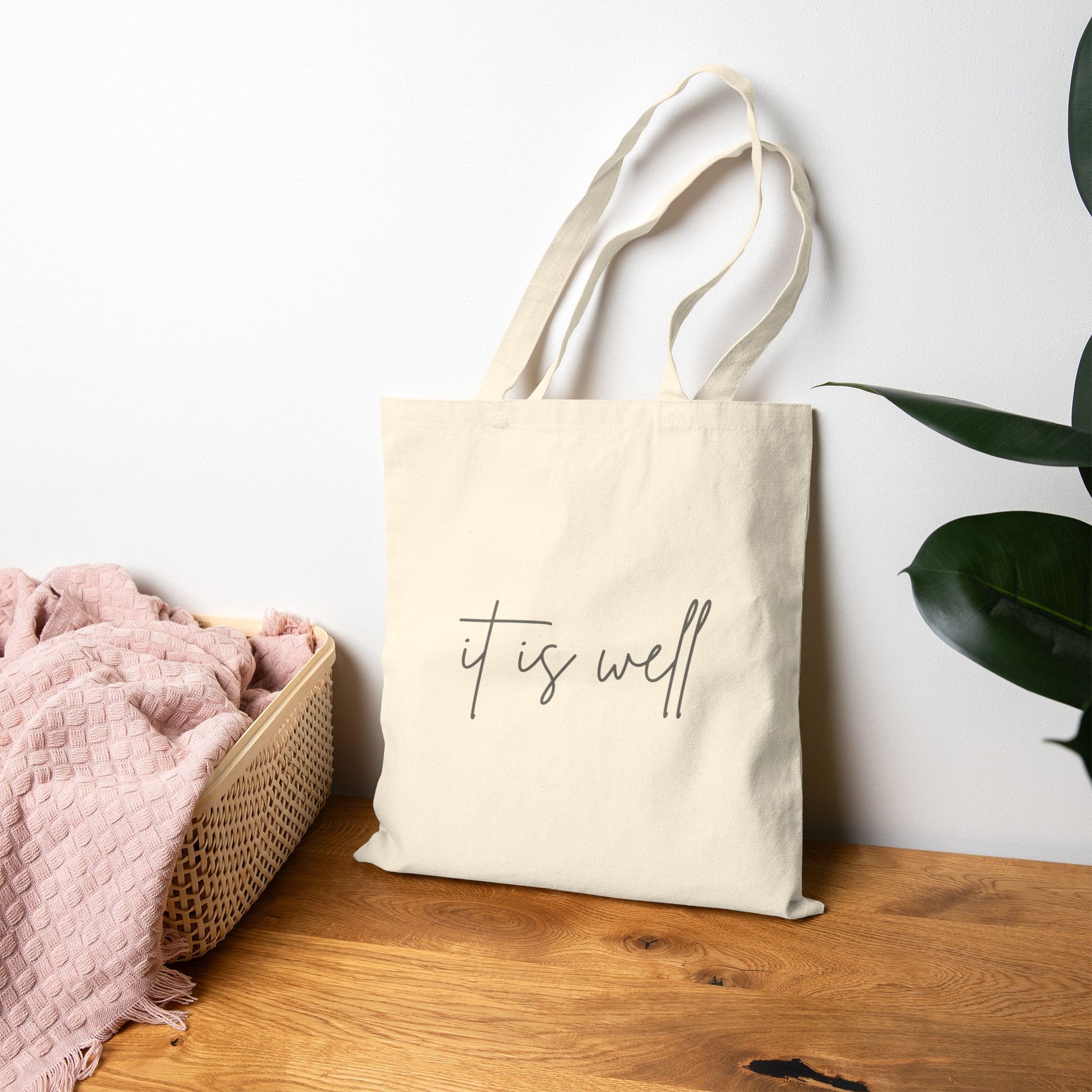 “It Is Well” Tote