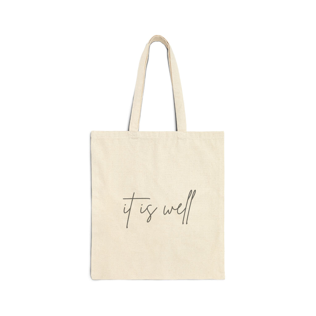 “It Is Well” Tote