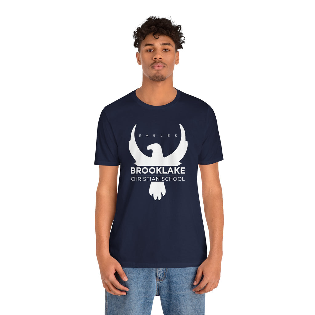 Adult Brooklake Christian School Eagles Unisex Tee, School Spirit Shirt, Casual Wear, Back to School, Gift for Students, Team Apparel