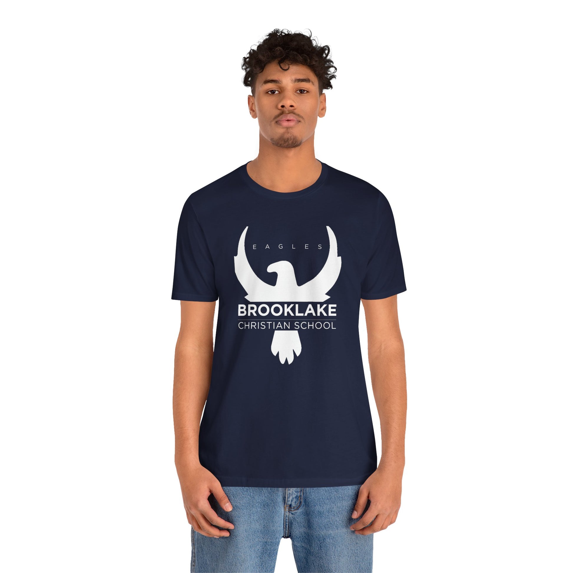 Adult Brooklake Christian School Eagles Unisex Tee, School Spirit Shirt, Casual Wear, Back to School, Gift for Students, Team Apparel