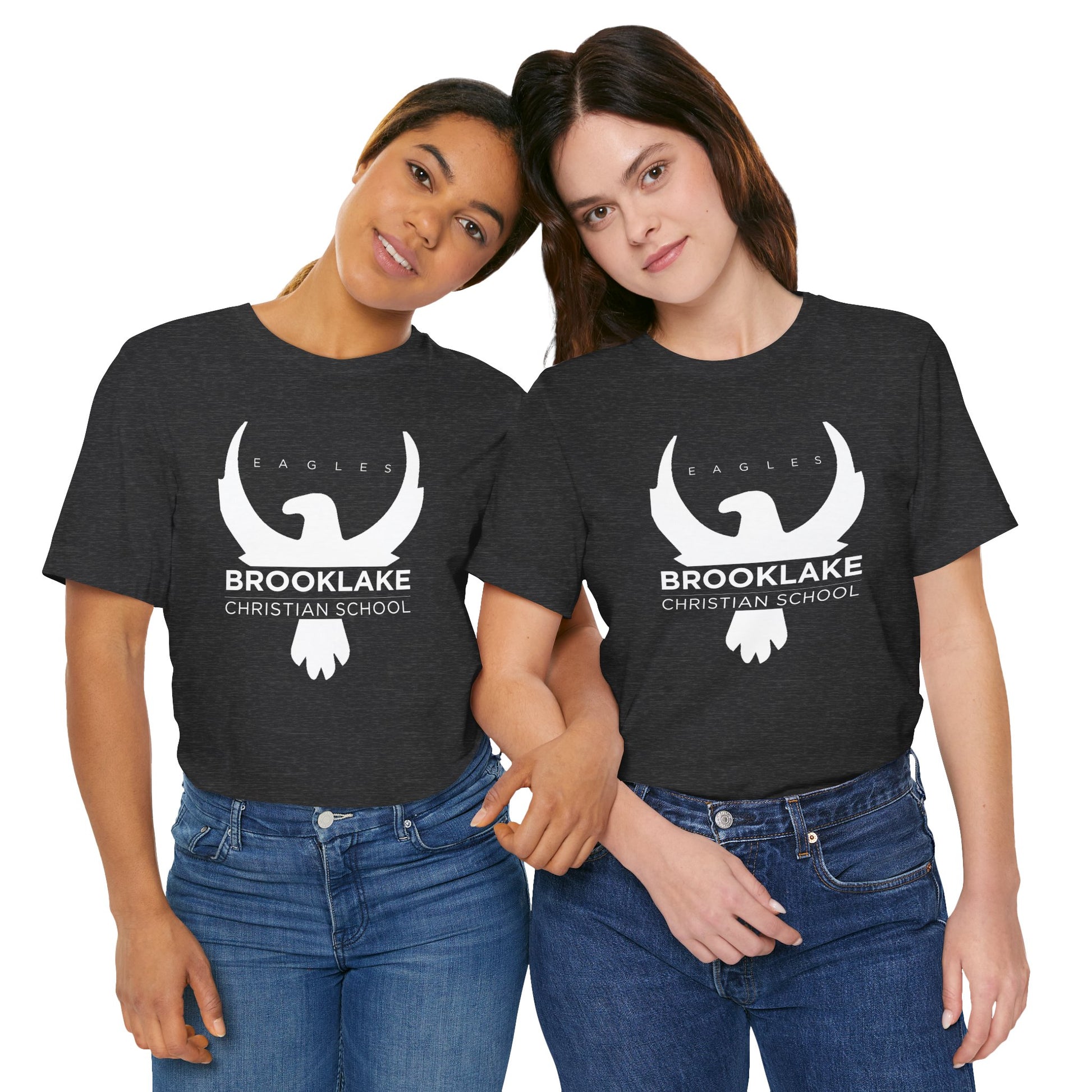 Adult Brooklake Christian School Eagles Unisex Tee, School Spirit Shirt, Casual Wear, Back to School, Gift for Students, Team Apparel