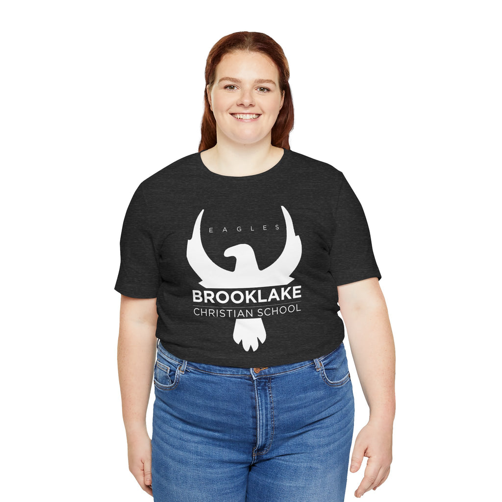 Adult Brooklake Christian School Eagles Unisex Tee, School Spirit Shirt, Casual Wear, Back to School, Gift for Students, Team Apparel