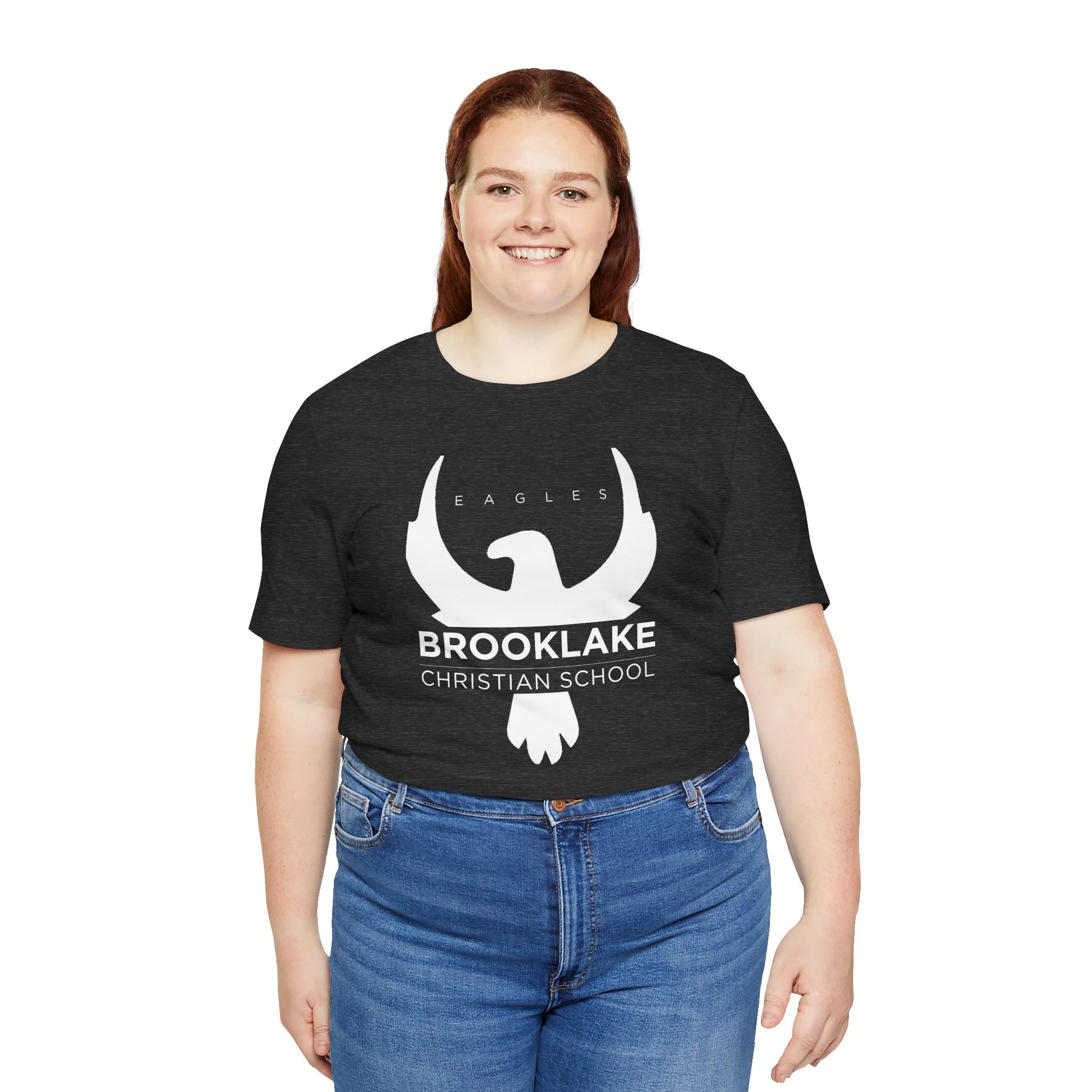 Adult Brooklake Christian School Eagles Unisex Tee, School Spirit Shirt, Casual Wear, Back to School, Gift for Students, Team Apparel
