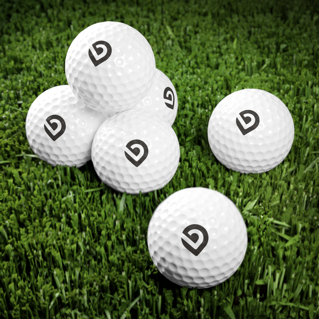 Brooklake Golf Balls, 6pcs