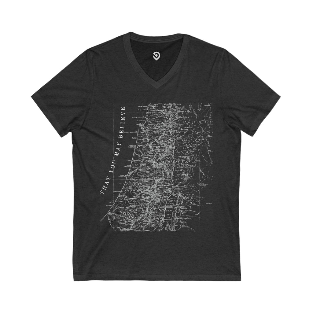 That You May Believe -  Jersey Short Sleeve V-Neck Tee