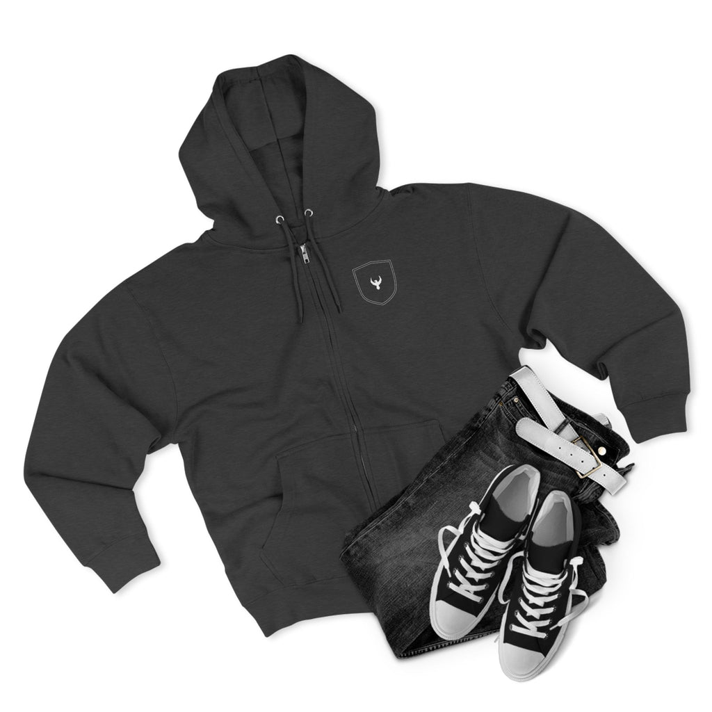 Brooklake Christian School  Adult Unisex Zip Hoodie