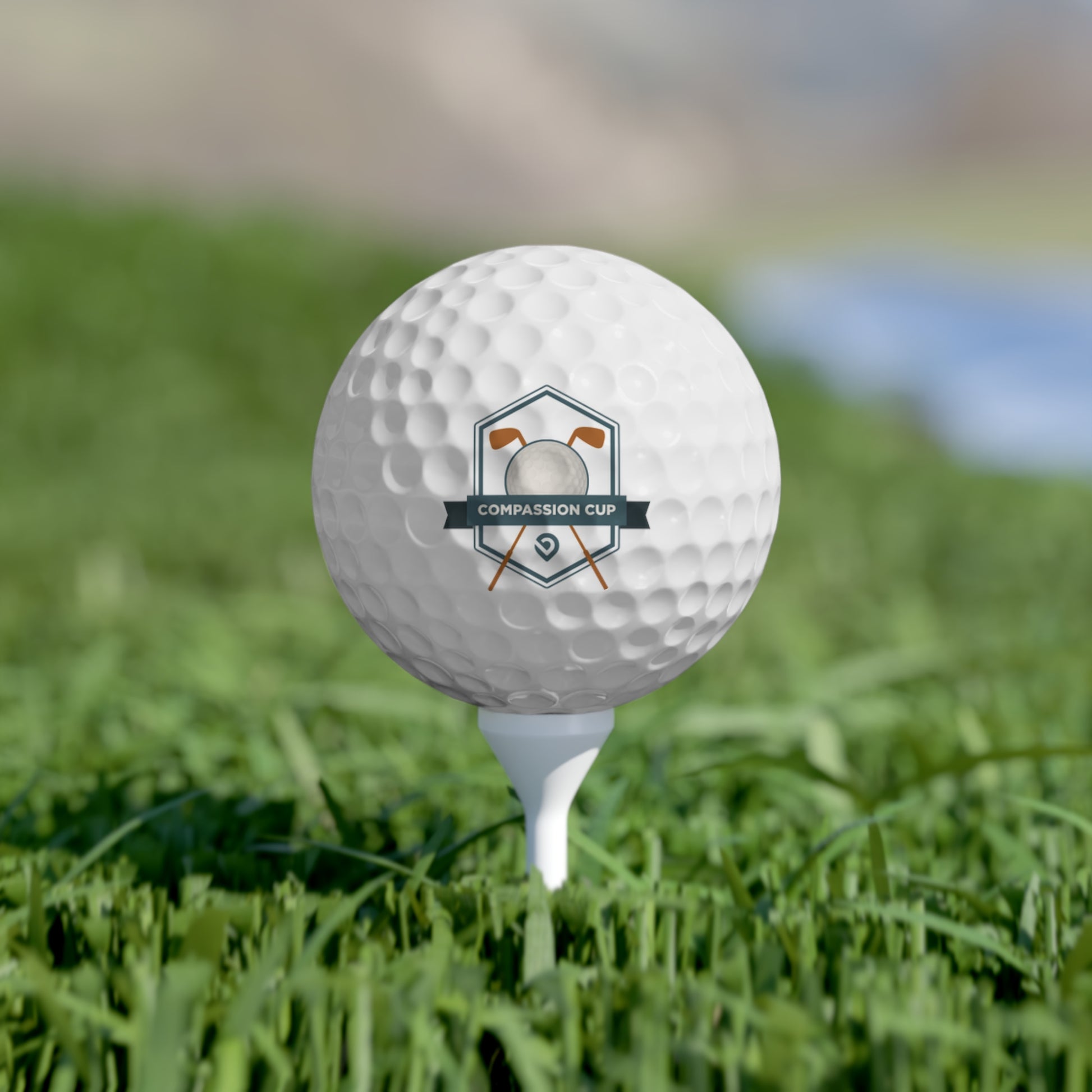 Compassion Cup Golf Balls, 6 pcs.