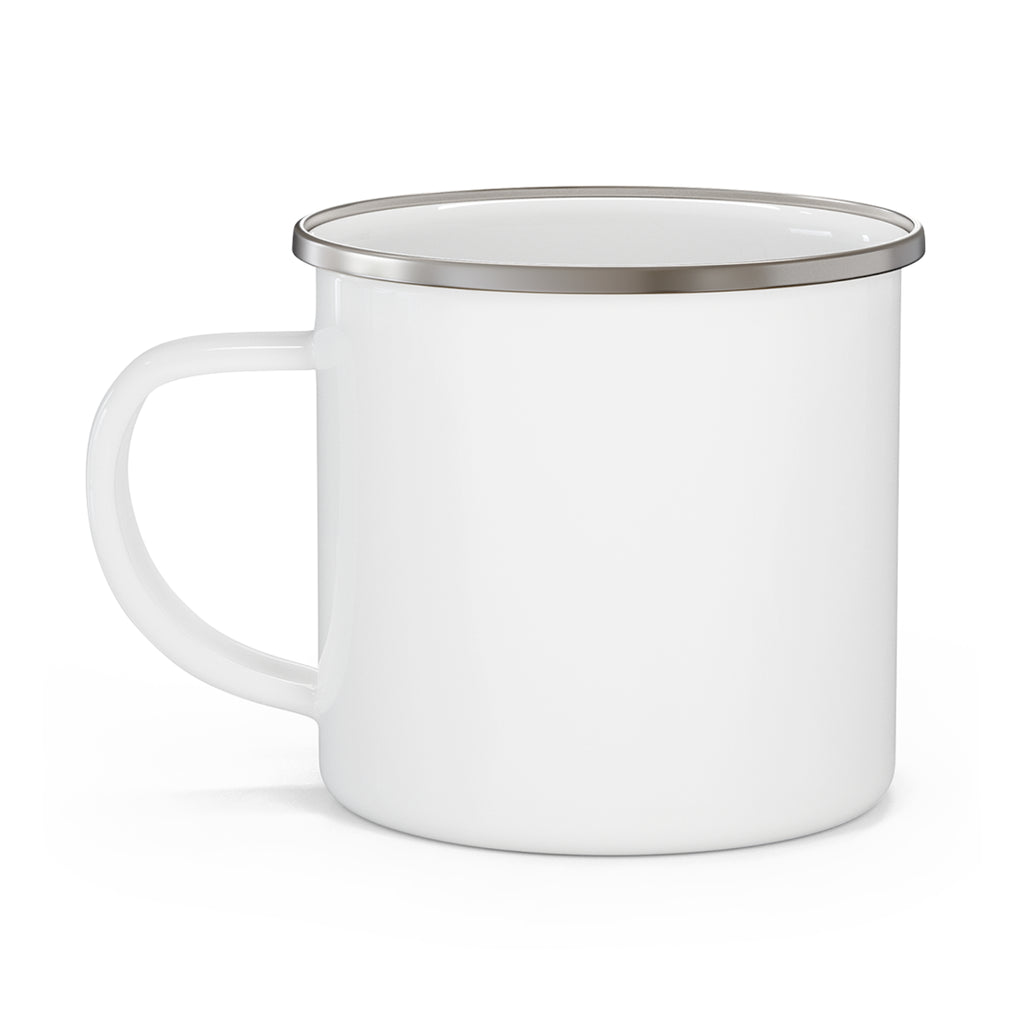 Brooklake Logo Enamel Camping Mug