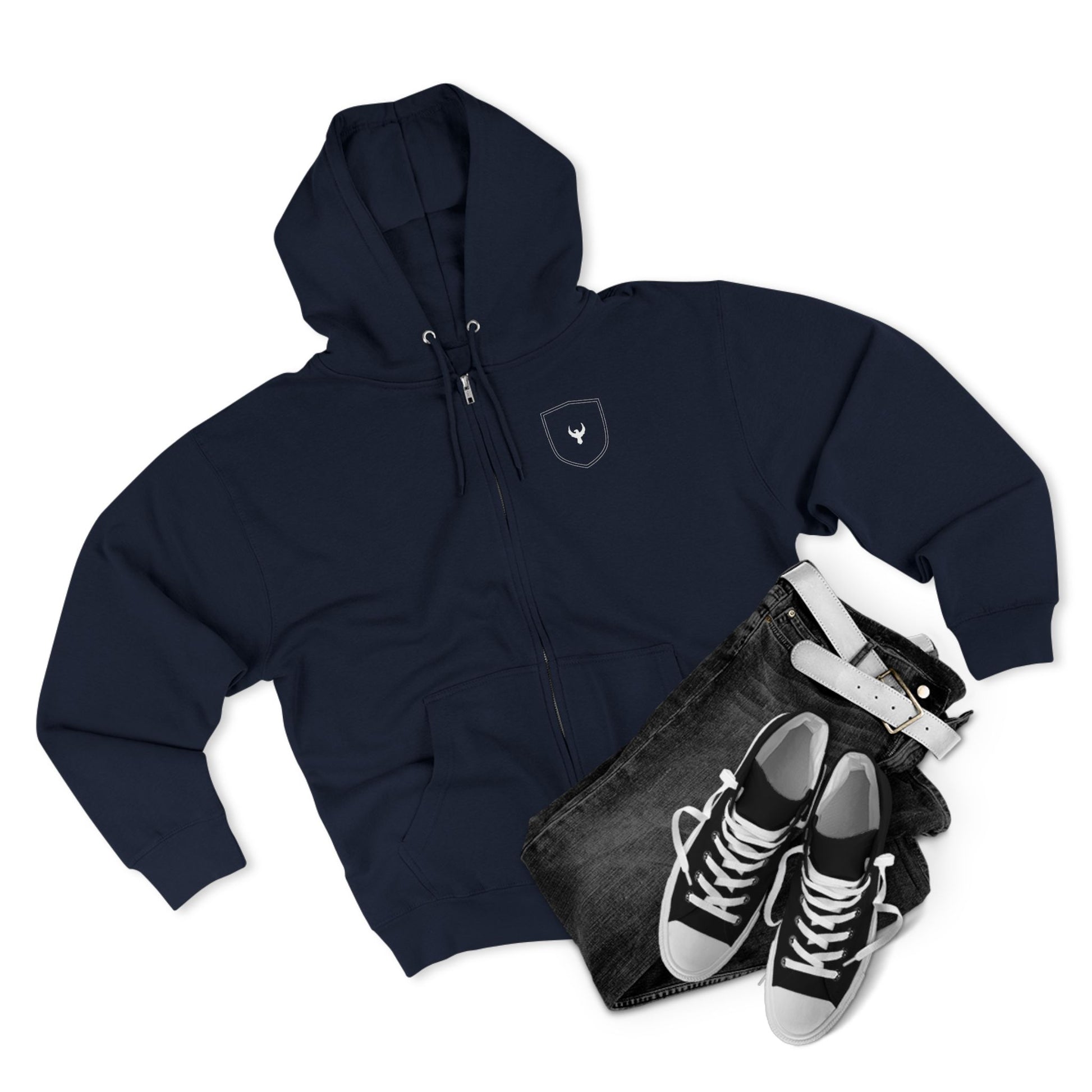 Brooklake Christian School  Adult Unisex Zip Hoodie