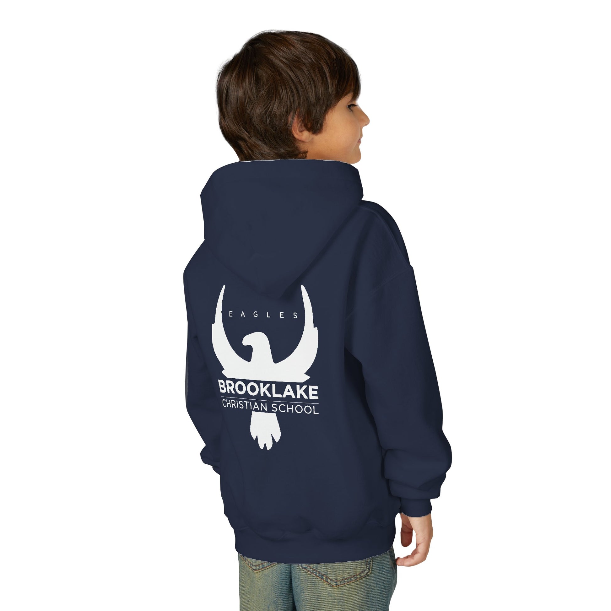 Brooklake Christian School Youth Hooded Sweatshirt