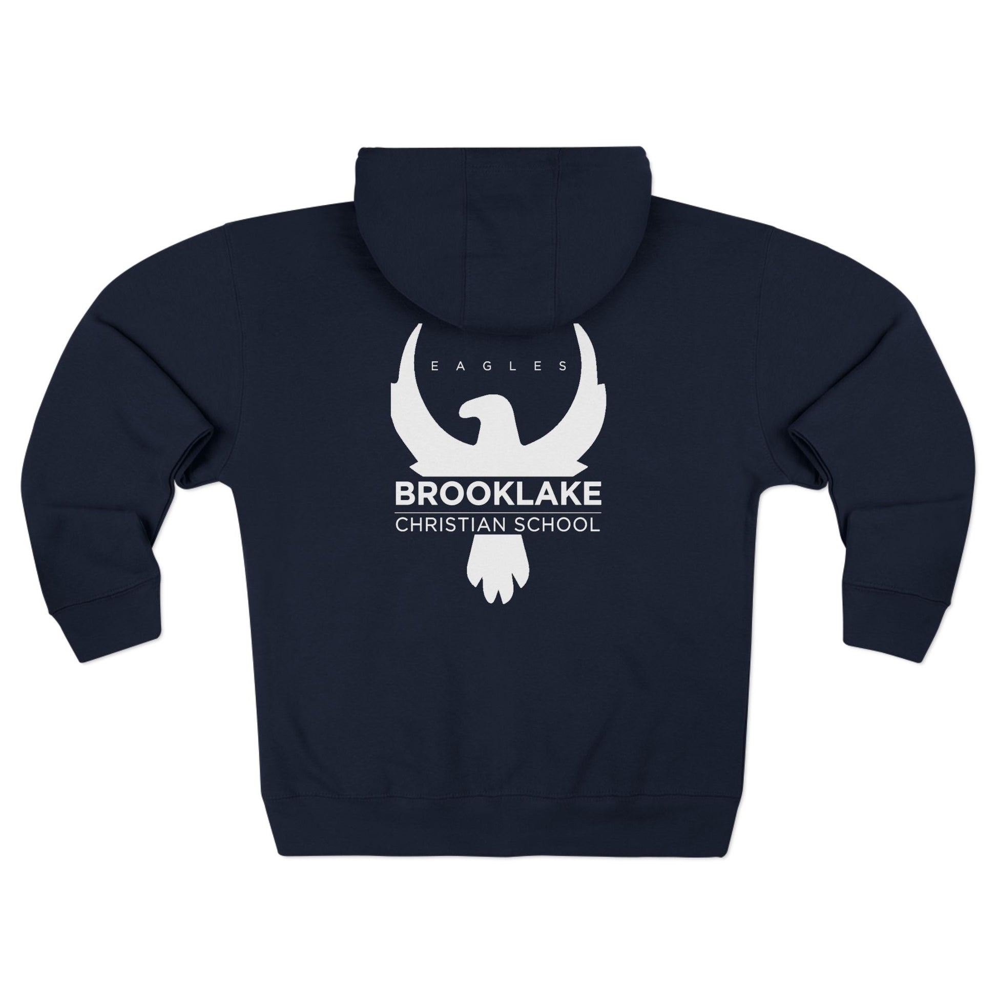Brooklake Christian School  Adult Unisex Zip Hoodie