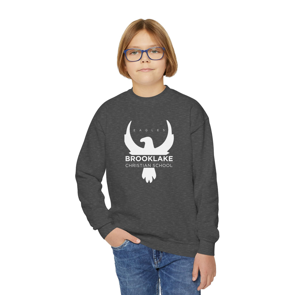 Brooklake Christian School Youth Crewneck Sweatshirt