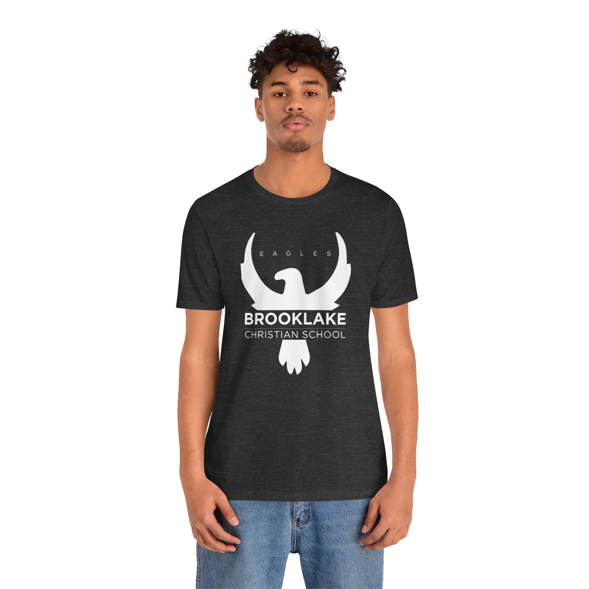 Adult Brooklake Christian School Eagles Unisex Tee, School Spirit Shirt, Casual Wear, Back to School, Gift for Students, Team Apparel