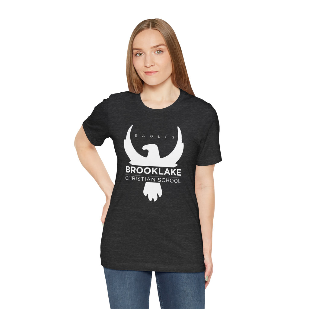 Adult Brooklake Christian School Eagles Unisex Tee, School Spirit Shirt, Casual Wear, Back to School, Gift for Students, Team Apparel