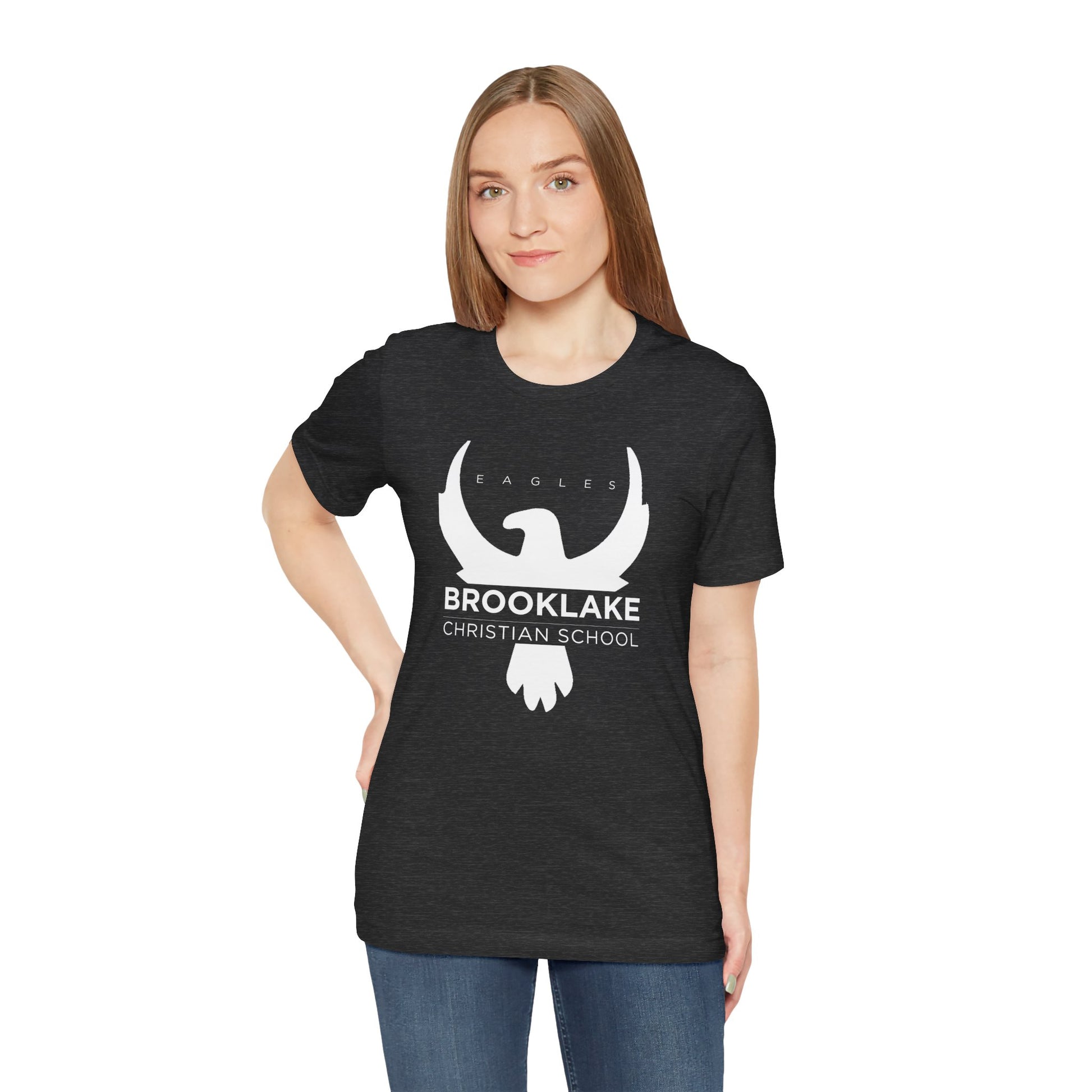 Adult Brooklake Christian School Eagles Unisex Tee, School Spirit Shirt, Casual Wear, Back to School, Gift for Students, Team Apparel